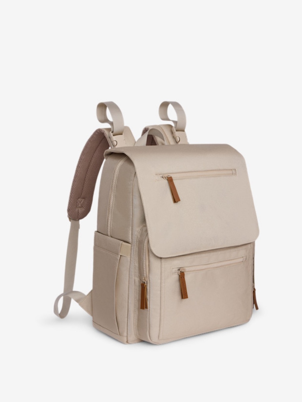 Neutral Beige Baby Backpack Diaper Bag Brand New
